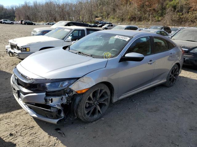 Image 1 of 2019 HONDA CIVIC SPORT 2019 with VIN 2HGFC2F80KH567058