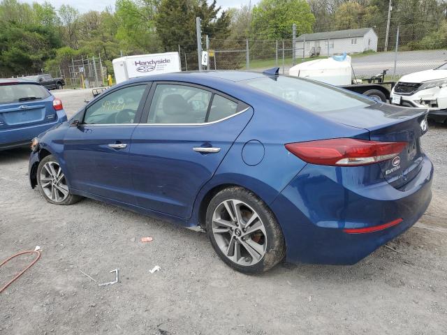 Image 2 of 2017 HYUNDAI ELANTRA SE 2017 with VIN 5NPD84LF0HH051823