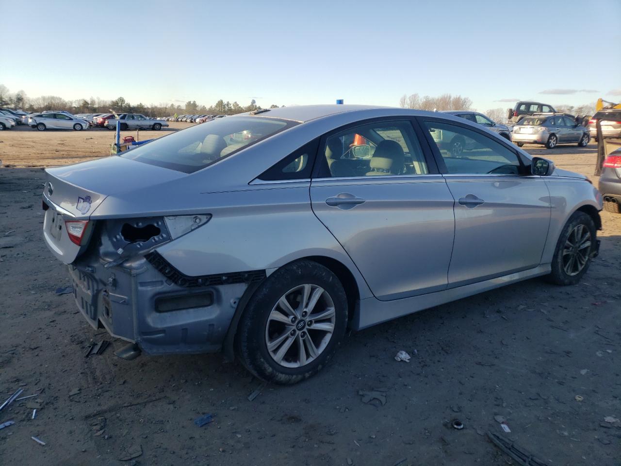 Image 3 of 2014 HYUNDAI SONATA GLS 2014 with VIN 5NPEB4AC1EH932590