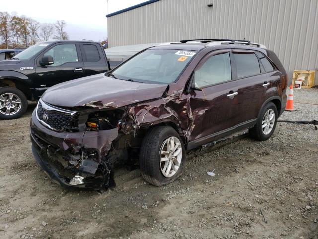 Image 1 of 2015 KIA SORENTO LX 2015 with VIN 5XYKT3A63FG631154