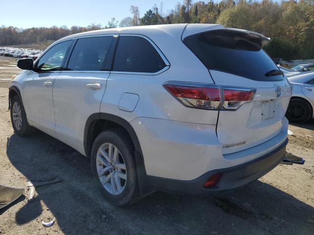 Image 2 of 2016 TOYOTA HIGHLANDER LE 2016 with VIN 5TDZARFH1GS018911
