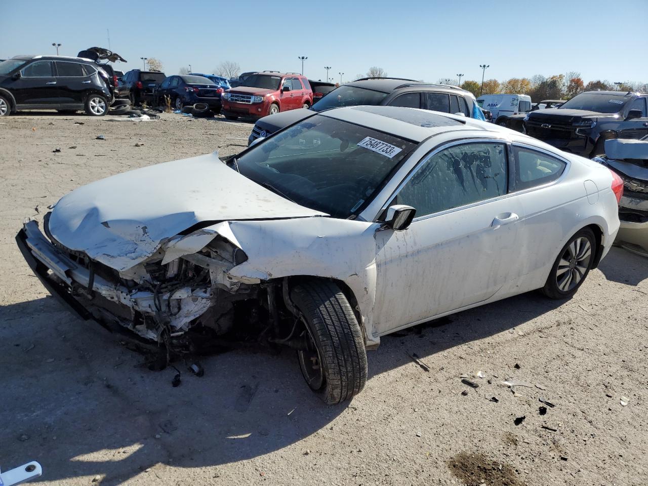 Image 1 of 2011 HONDA ACCORD EXL 2011 with VIN 1HGCS1B80BA009537
