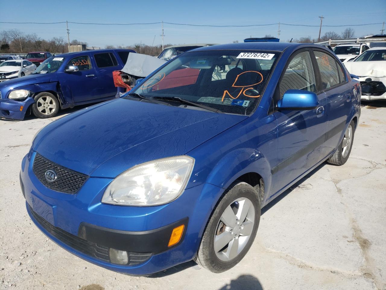 Изображение 2 2007 KIA RIO BASE 2007 с VIN KNADE123276211902