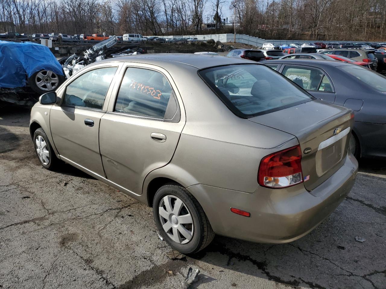 Изображение 2 2005 CHEVROLET AVEO BASE 2005 с VIN KL1TD52655B483357