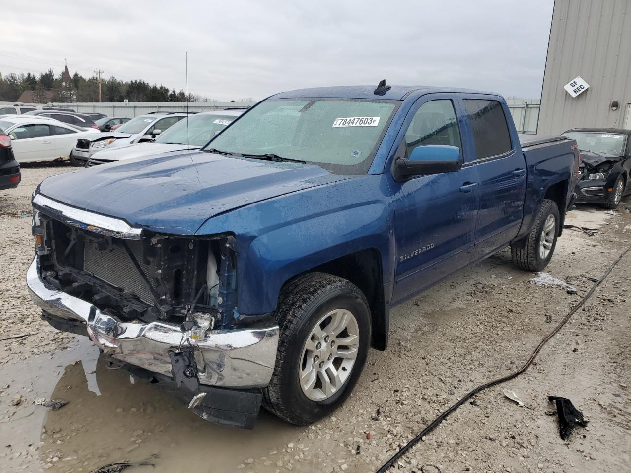 Image 1 of 2016 CHEVROLET SILVERADO K1500 LT 2016 with VIN 3GCUKREC3GG130394