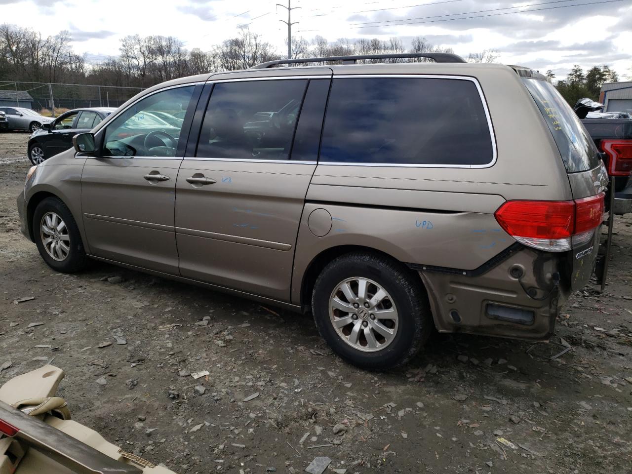 Изображение 2 2009 HONDA ODYSSEY EXL 2009 с VIN 5FNRL38619B054723