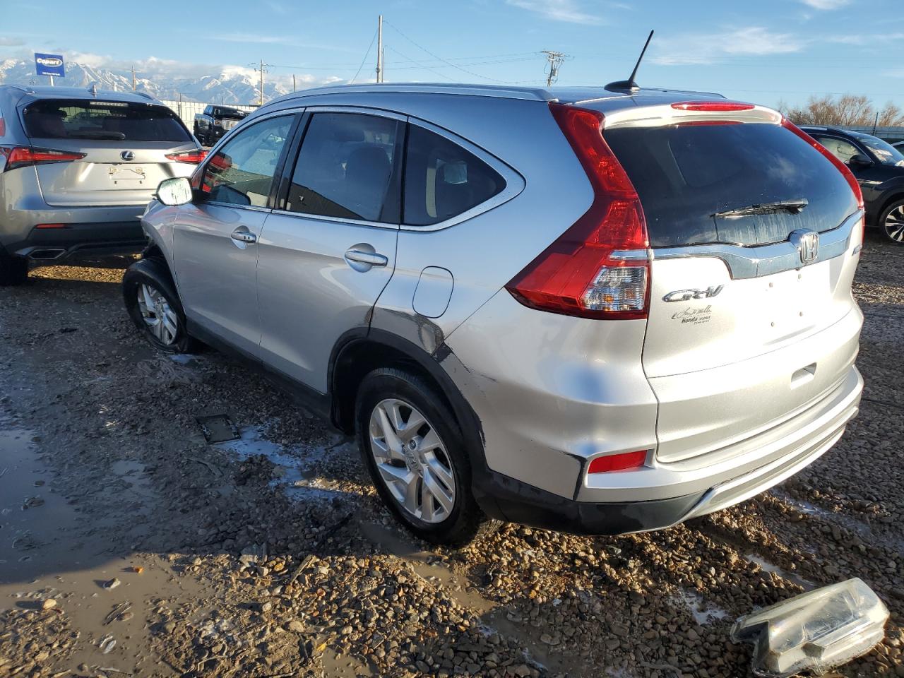 Image 2 of 2015 HONDA CR-V EXL 2015 with VIN 2HKRM4H76FH658860