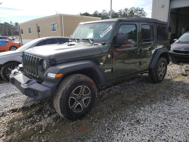 Image 1 of 2021 JEEP WRANGLER UNLIMITED SPORT 2021 with VIN 1C4HJXDG8MW612899