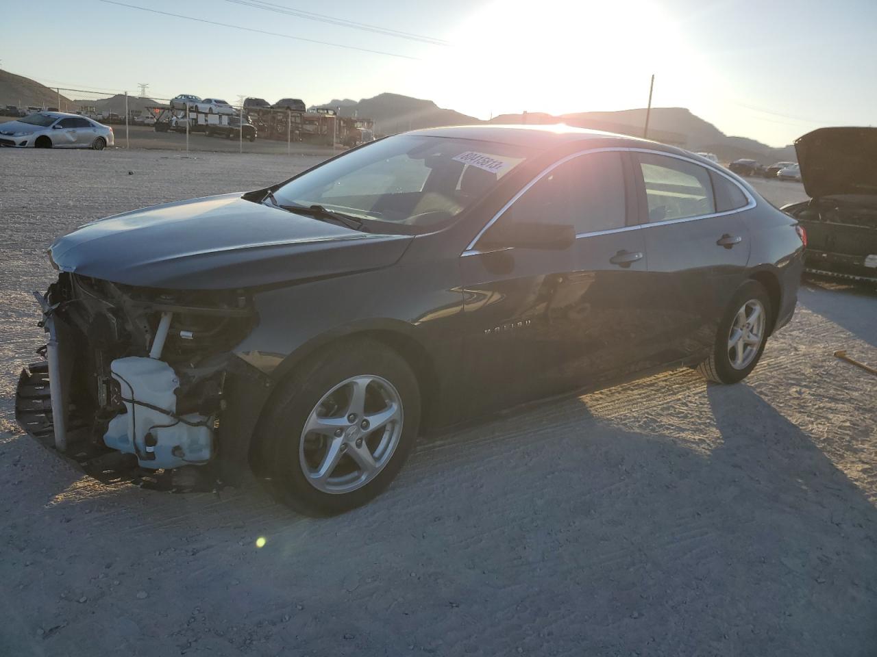 Image 1 of 2018 CHEVROLET MALIBU LS 2018 with VIN 1G1ZB5ST9JF160293