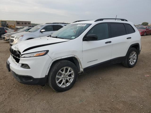 Image 1 of 2017 JEEP CHEROKEE SPORT 2017 with VIN 1C4PJMAB5HW557367