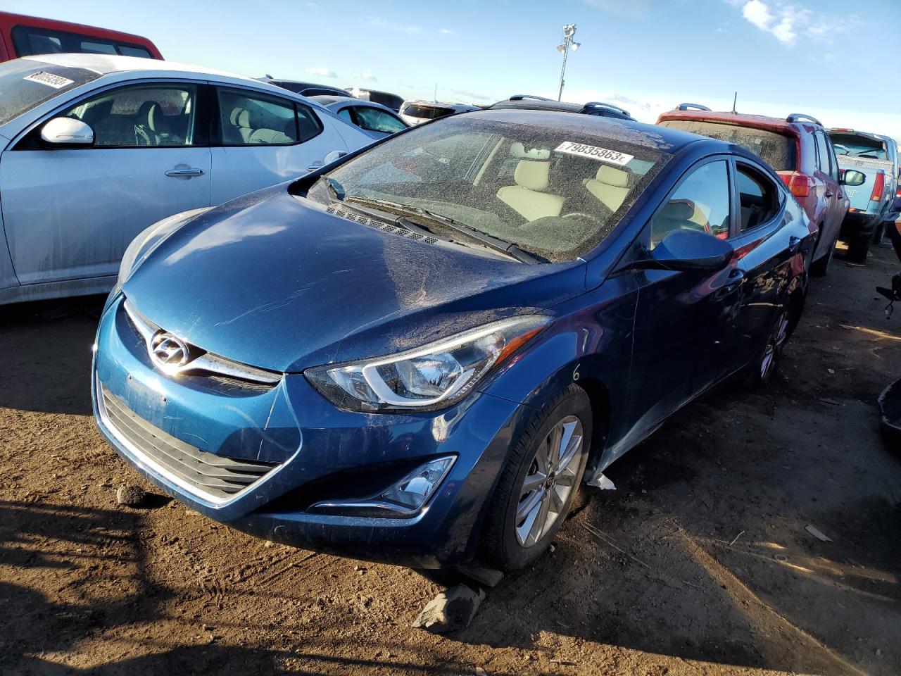 Obraz 1 z 2016 HYUNDAI ELANTRA SE 2016 z VIN KMHDH4AE0GU618882