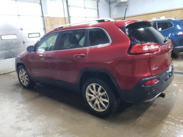 Image 2 of 2016 JEEP CHEROKEE LIMITED 2016 with VIN 1C4PJMDS7GW180194