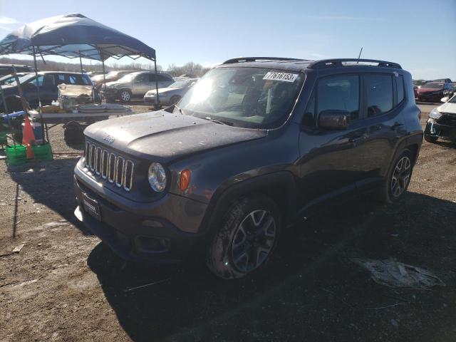 Image 1 of 2018 JEEP RENEGADE LATITUDE 2018 with VIN ZACCJABB7JPG71188
