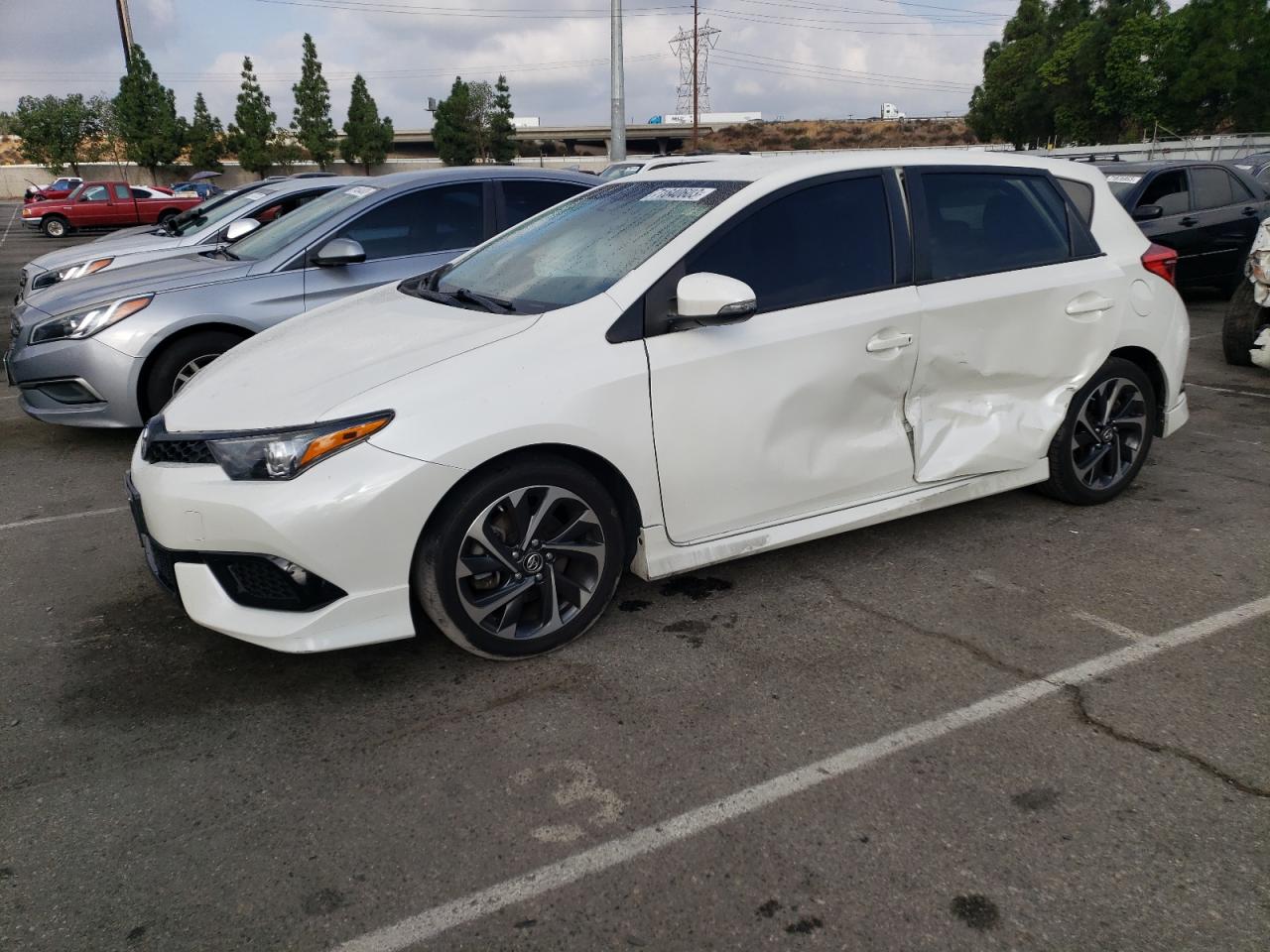 Image 1 of 2017 TOYOTA COROLLA IM  2017 with VIN JTNKARJE2HJ551844