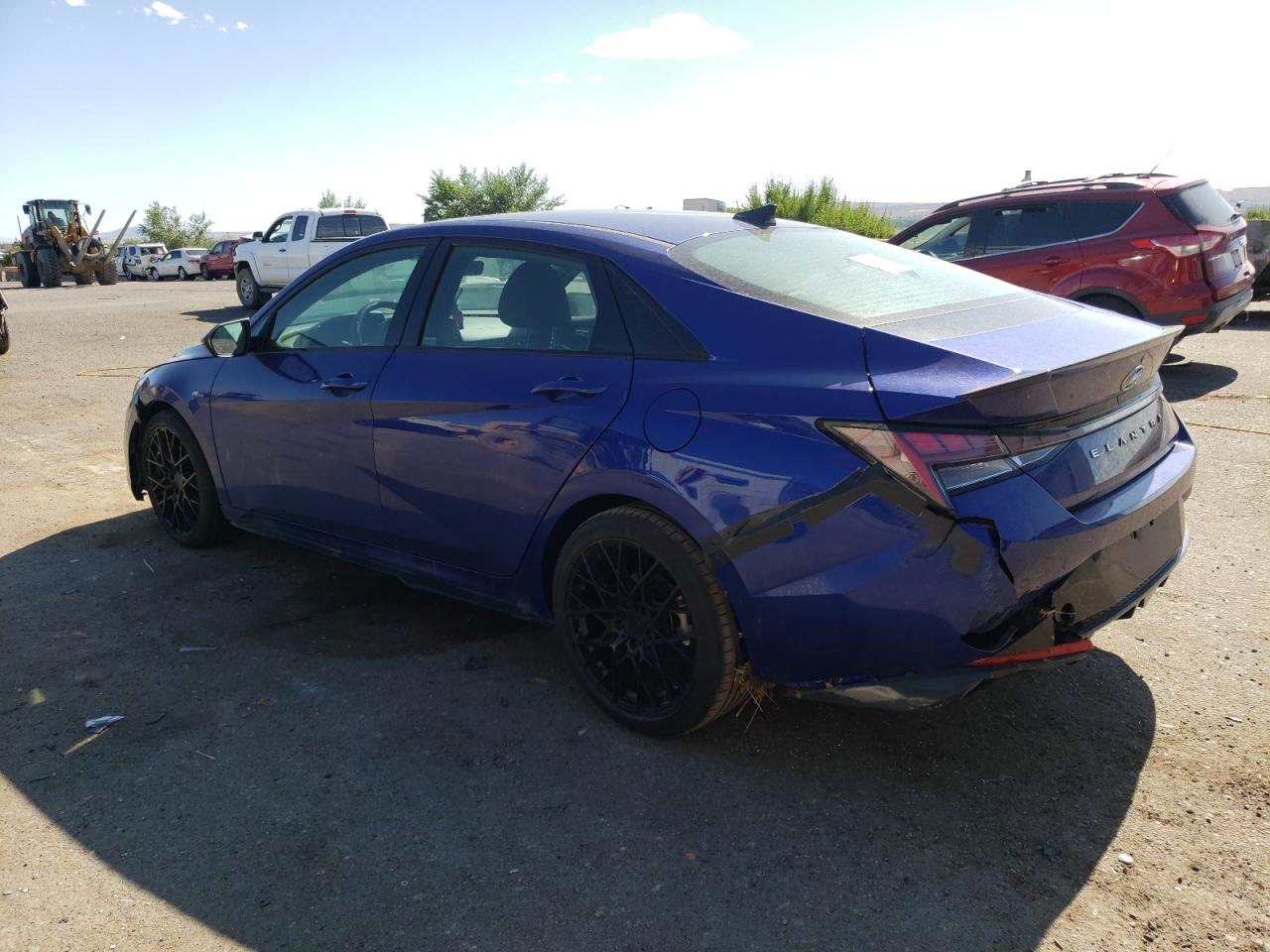 Image 2 of 2022 HYUNDAI ELANTRA N LINE 2022 with VIN KMHLR4AF1NU224855