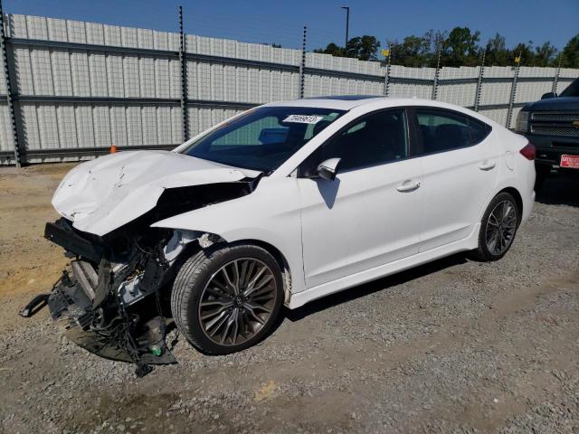 Изображение 1 2018 HYUNDAI ELANTRA SPORT 2018 с VIN KMHD04LB4JU511772