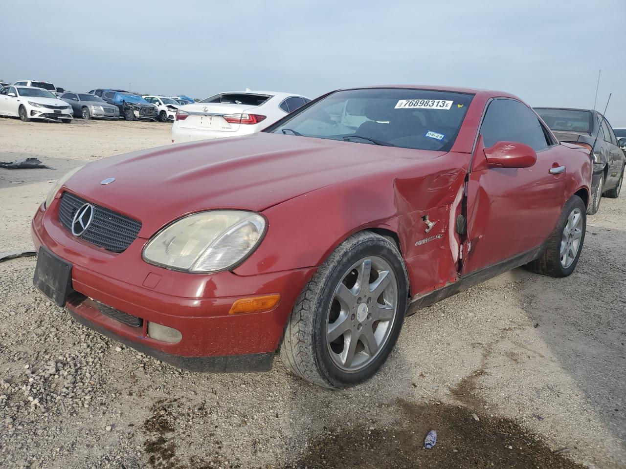 Obraz 1 z 1998 MERCEDES-BENZ SLK 230 KOMPRESSOR 1998 z VIN WDBKK47F5WF058629
