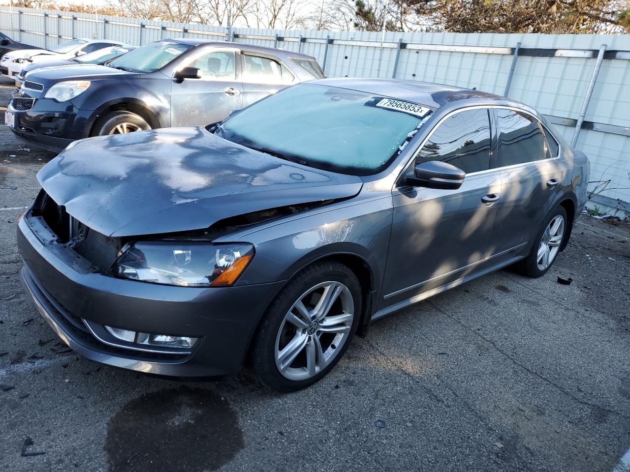 Изображение 1 2015 VOLKSWAGEN PASSAT SE 2015 с VIN 1VWBV7A37FC047087