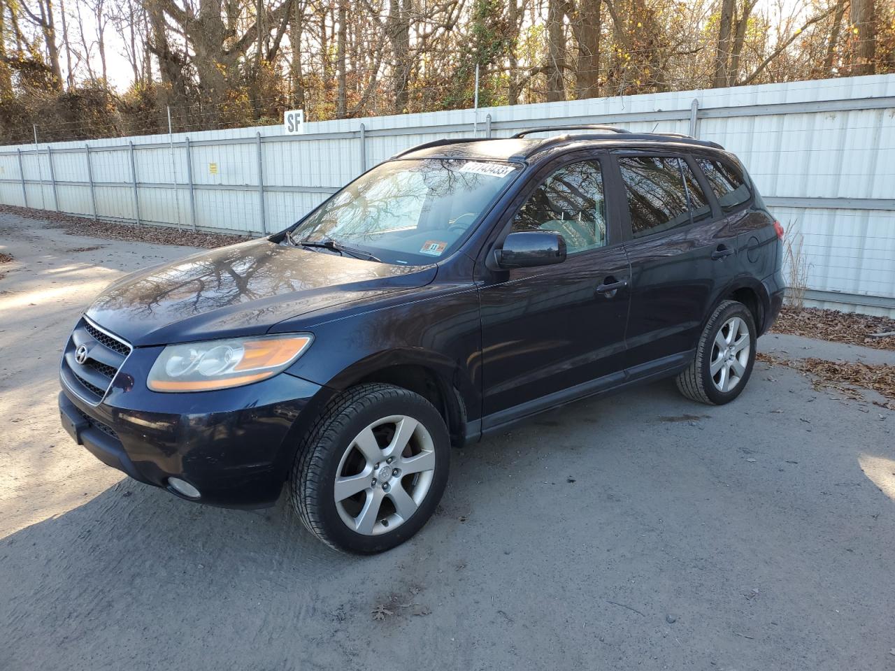 Image 1 of 2009 HYUNDAI SANTA FE SE 2009 with VIN 5NMSH73E79H301847