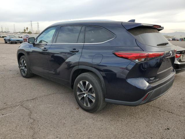 Image 2 of 2020 TOYOTA HIGHLANDER XLE 2020 with VIN 5TDGZRAH6LS000535