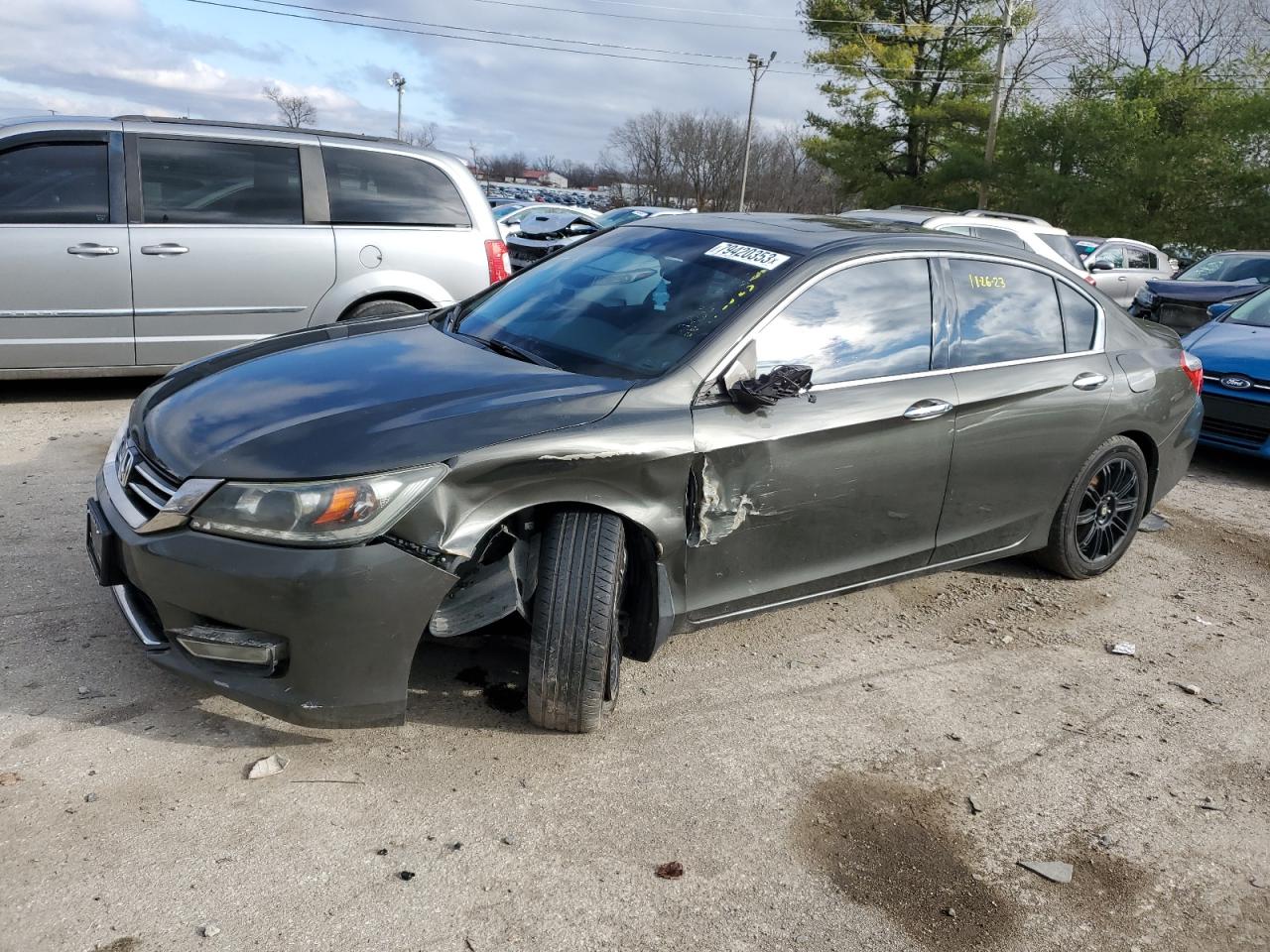 Image 1 of 2013 HONDA ACCORD EXL 2013 with VIN 1HGCR3F88DA031323