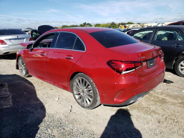 Изображение 2 2021 MERCEDES-BENZ A 220 2021 с VIN W1K3G4EB1MJ270869