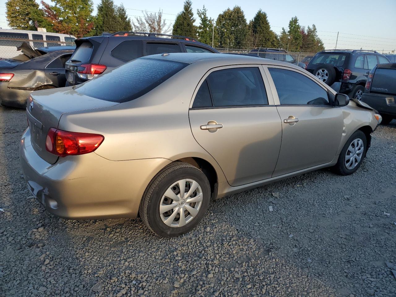 Image 3 of 2010 TOYOTA COROLLA BASE 2010 with VIN 2T1BU4EE0AC317034