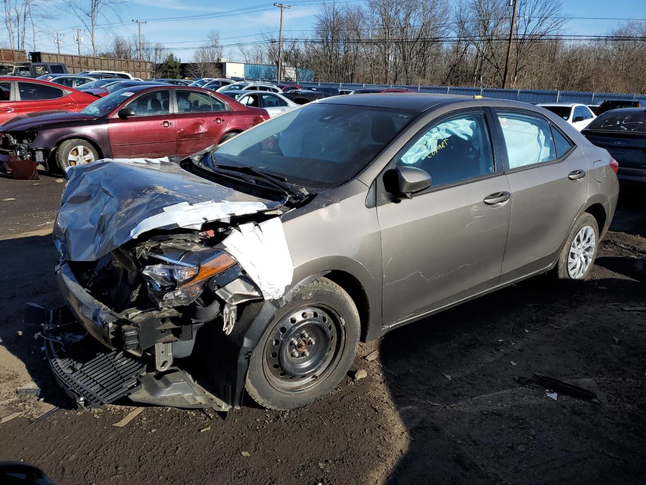 Изображение 1 2017 TOYOTA COROLLA L 2017 с VIN 2T1BURHE0HC853324