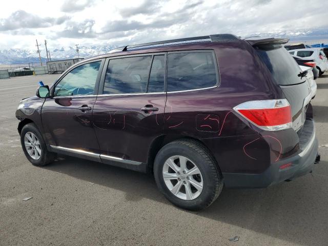 Image 2 of 2012 TOYOTA HIGHLANDER BASE 2012 with VIN 5TDBK3EH8CS139040