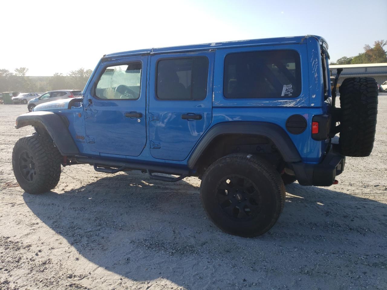 Image 2 of Jeep Wrangler Unlimited Rubicon 2022 with VIN 1C4HJXFN3NW238733