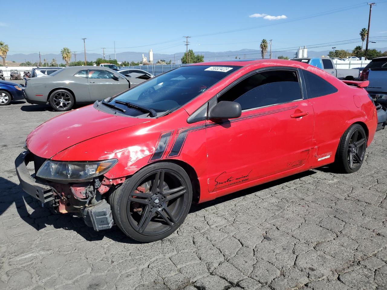 Изображение 1 2006 HONDA CIVIC SI 2006 с VIN 2HGFG21556H711419