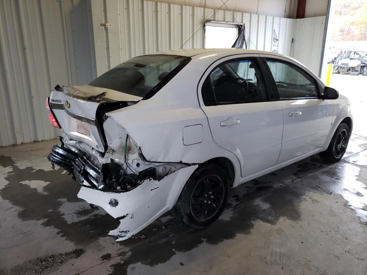 Image 3 of 2009 CHEVROLET AVEO LS 2009 with VIN KL1TD56E39B623980