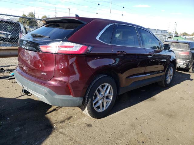 Image 3 of 2021 FORD EDGE SEL 2021 with VIN 2FMPK4J93MBA13001