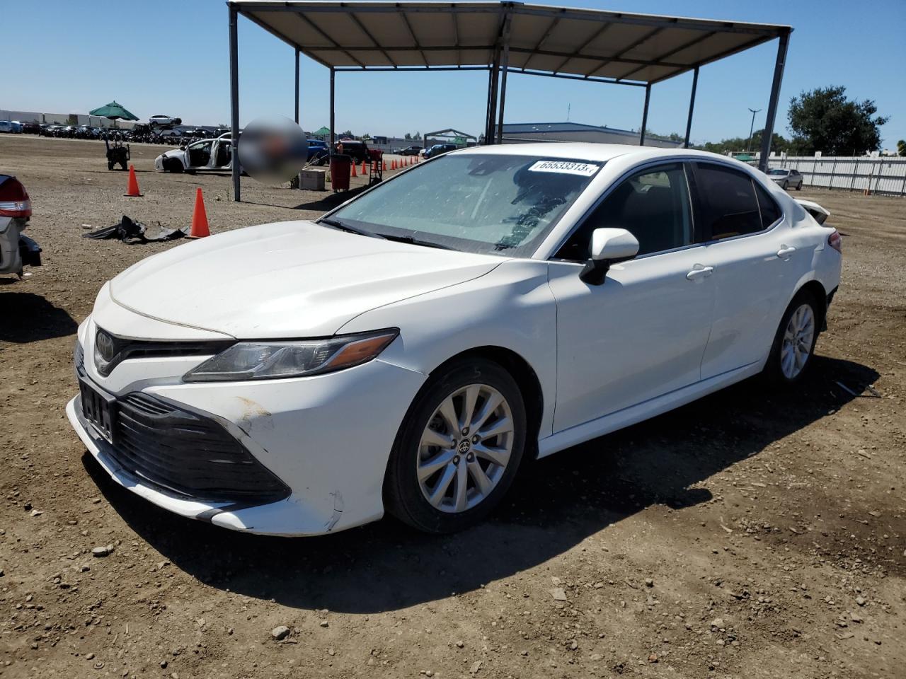 Image 1 of 2020 TOYOTA CAMRY LE 2020 with VIN 4T1C11AK9LU996469