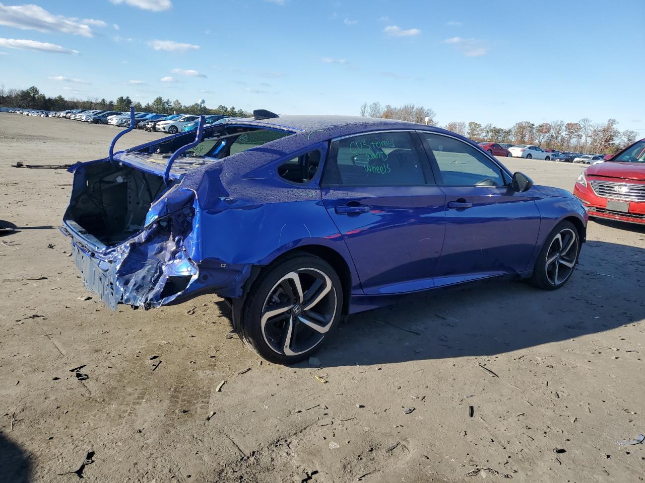 Obraz 3 z 2022 HONDA ACCORD SPORT SE 2022 z VIN 1HGCV1F4XNA046226