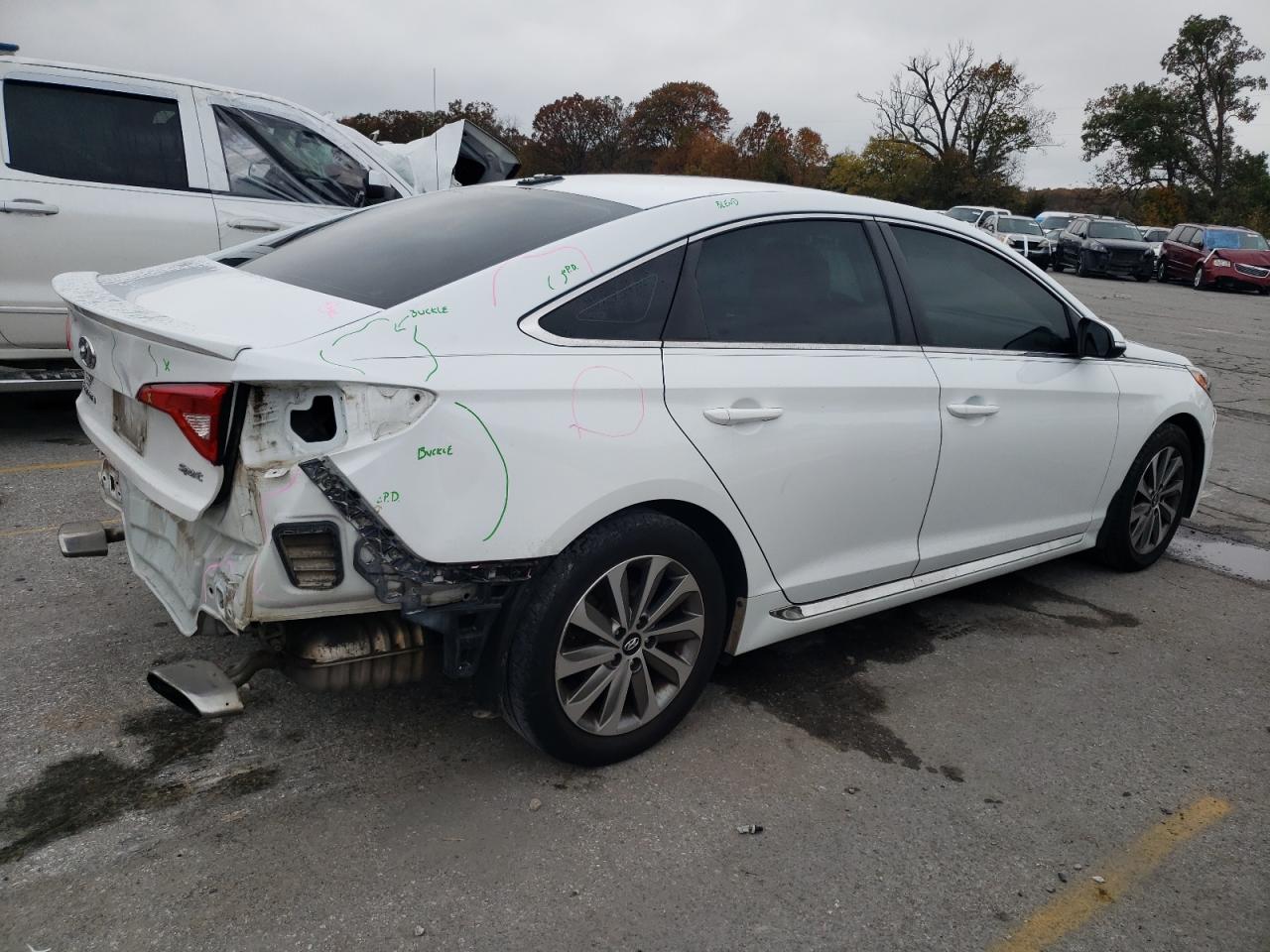 Изображение 3 2015 HYUNDAI SONATA SPORT 2015 с VIN 5NPE34AF1FH190202