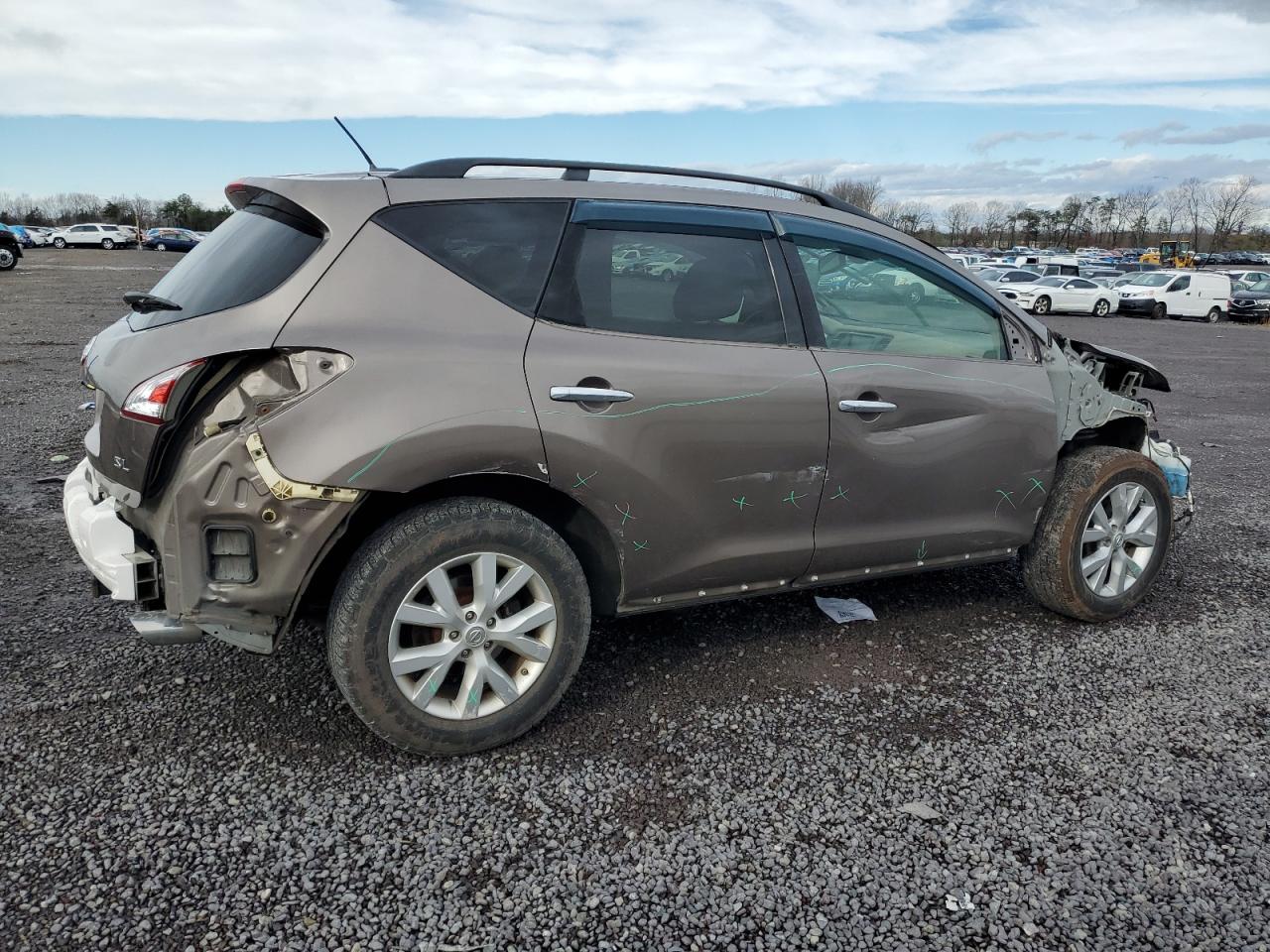 Изображение 3 2012 NISSAN MURANO S 2012 с VIN JN8AZ1MU8CW113181