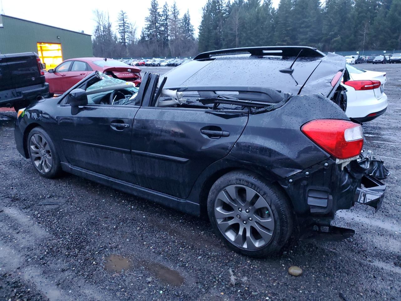 Image 2 of 2013 SUBARU IMPREZA SPORT LIMITED 2013 with VIN JF1GPAU65D2886802