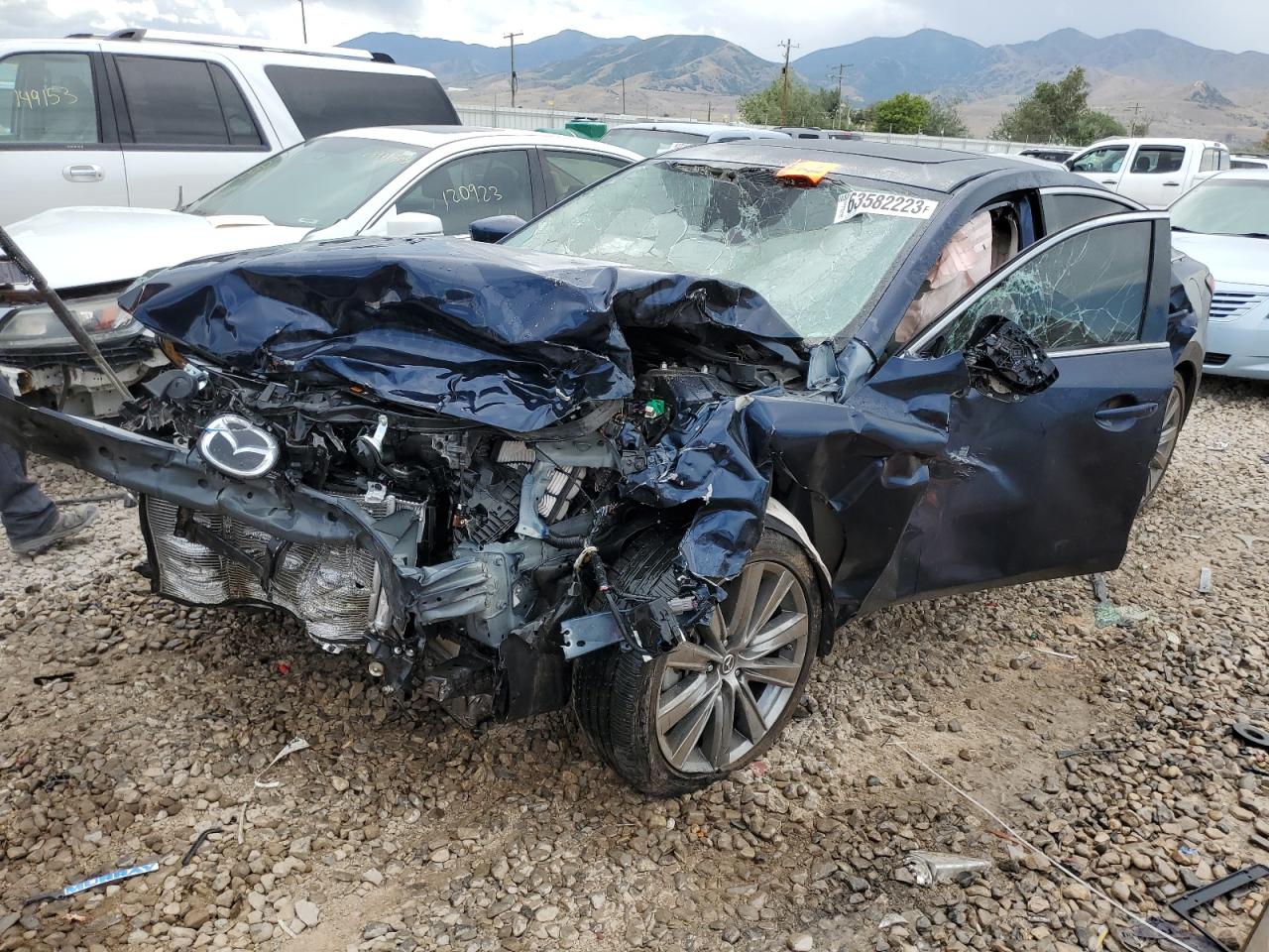 Image 1 of 2020 MAZDA 6 GRAND TOURING RESERVE 2020 with VIN JM1GL1WY4L1511489
