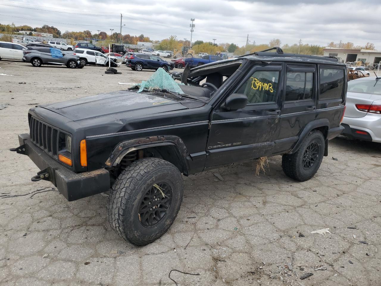 Image 1 of 1997 JEEP CHEROKEE COUNTRY 1997 with VIN 1J4FJ78S0VL518941