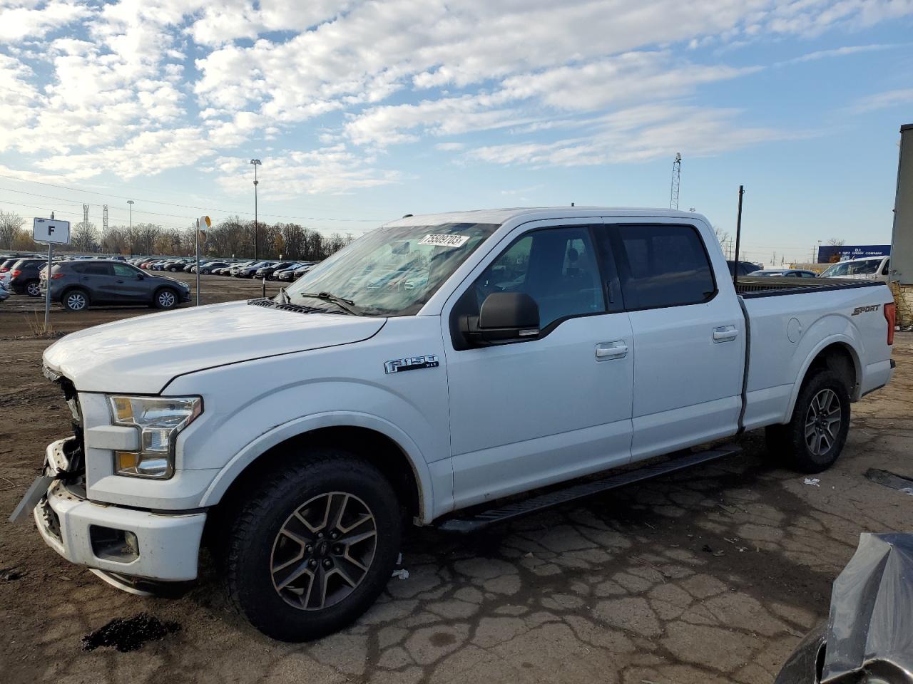Image 1 of 2016 FORD F150 SUPERCREW 2016 with VIN 1FTEW1CF9GFB97204