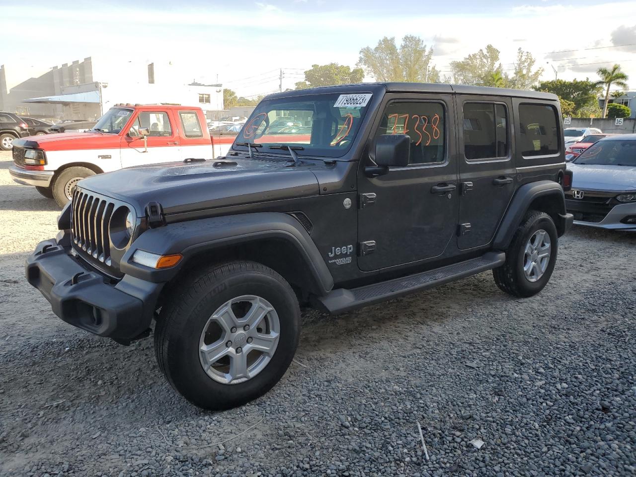 Obraz 1 z 2019 JEEP WRANGLER UNLIMITED SPORT 2019 z VIN 1C4HJXDN0KW595401
