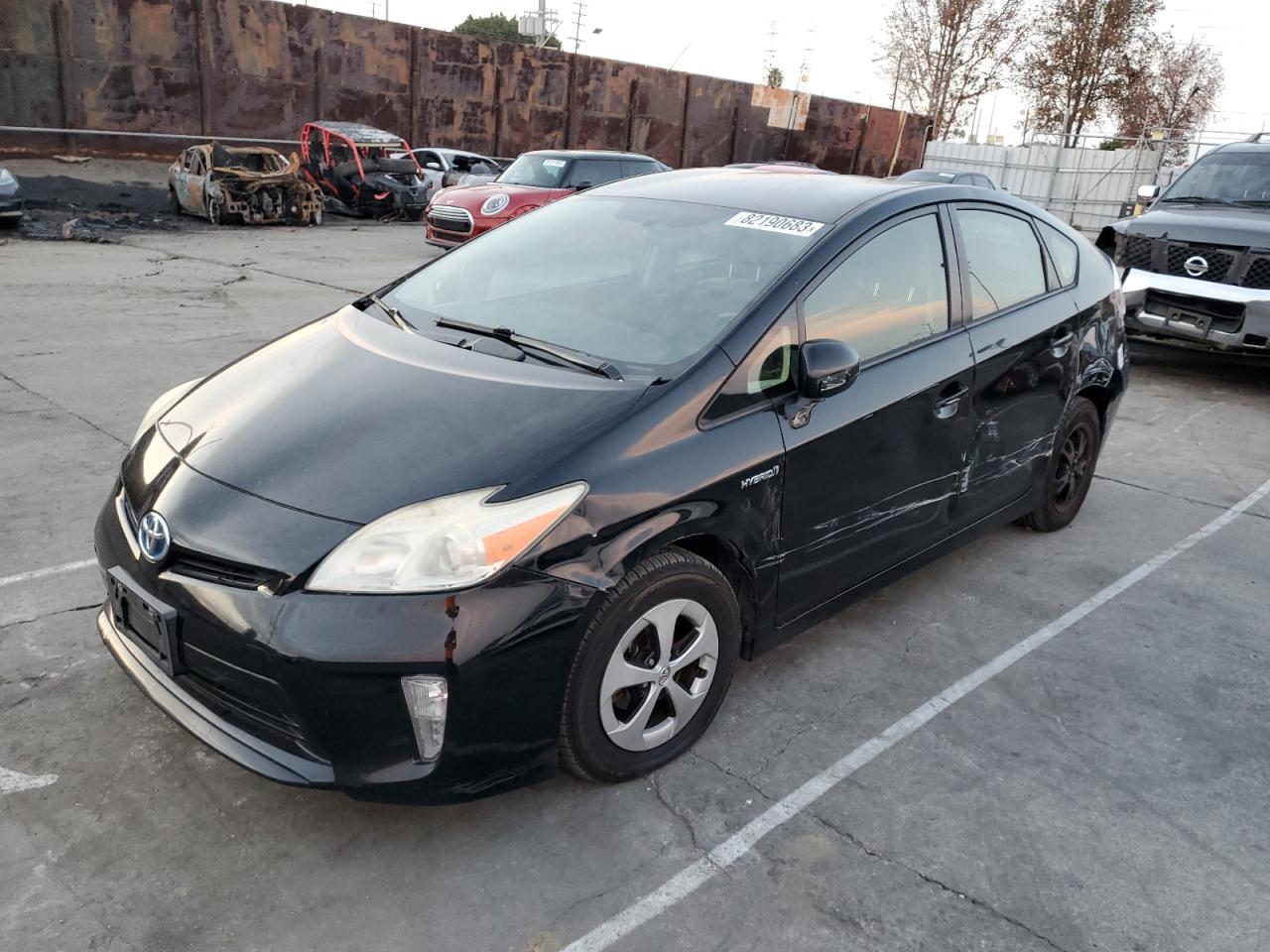 Image 1 of 2013 TOYOTA PRIUS  2013 with VIN JTDKN3DU6D1693049