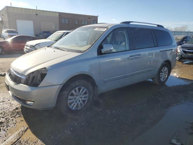 Image 1 of 2014 KIA SEDONA LX 2014 with VIN KNDMG4C70E6587852