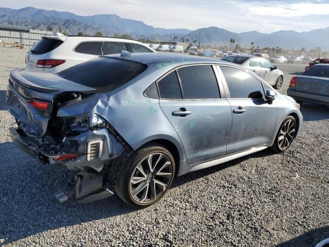 Image 3 of 2022 TOYOTA COROLLA XSE 2022 with VIN JTDT4MCE9N3512409