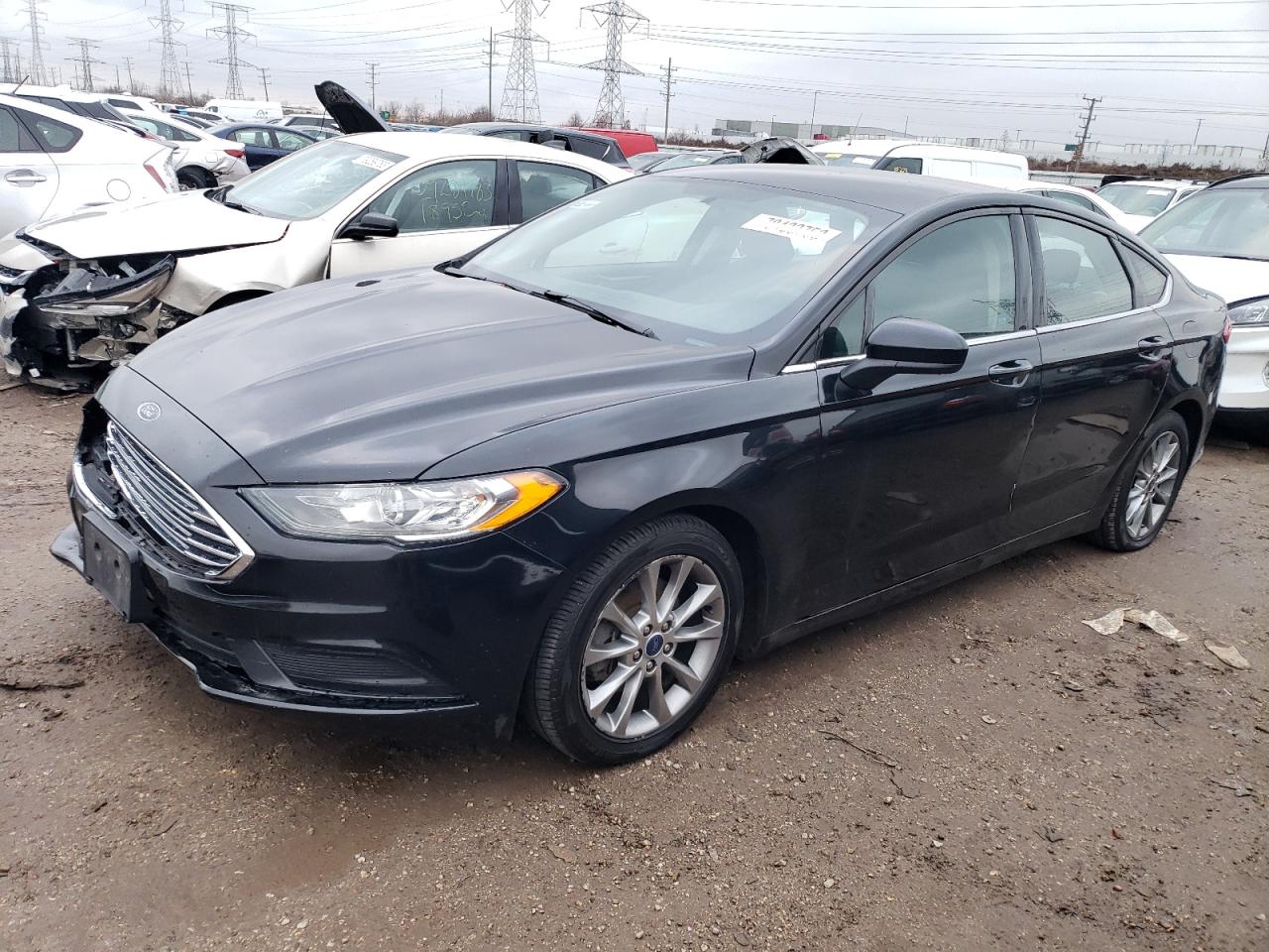 Изображение 1 2017 FORD FUSION SE HYBRID 2017 с VIN 3FA6P0LU7HR191065