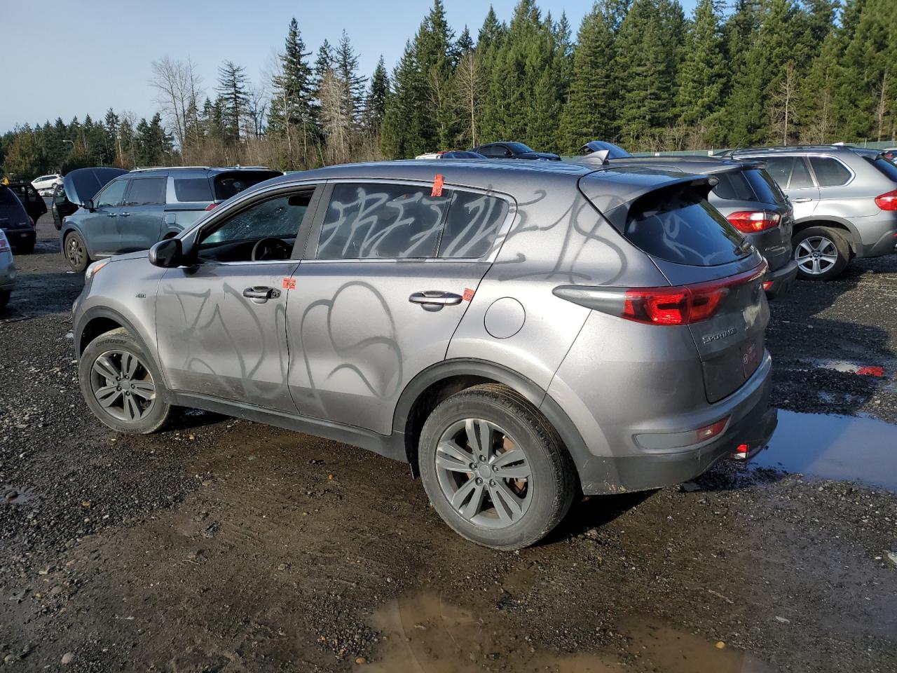 Image 2 of 2017 KIA SPORTAGE LX 2017 with VIN KNDPMCAC5H7276822