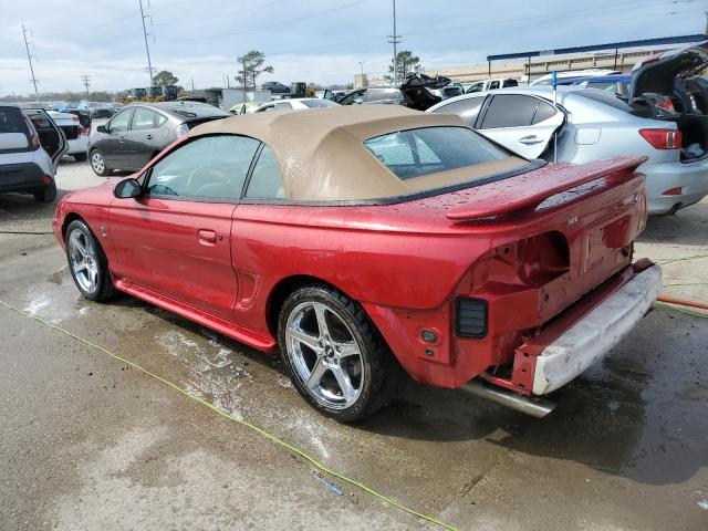 Image 2 of 1996 FORD MUSTANG COBRA 1996 with VIN 1FALP46V0TF192322