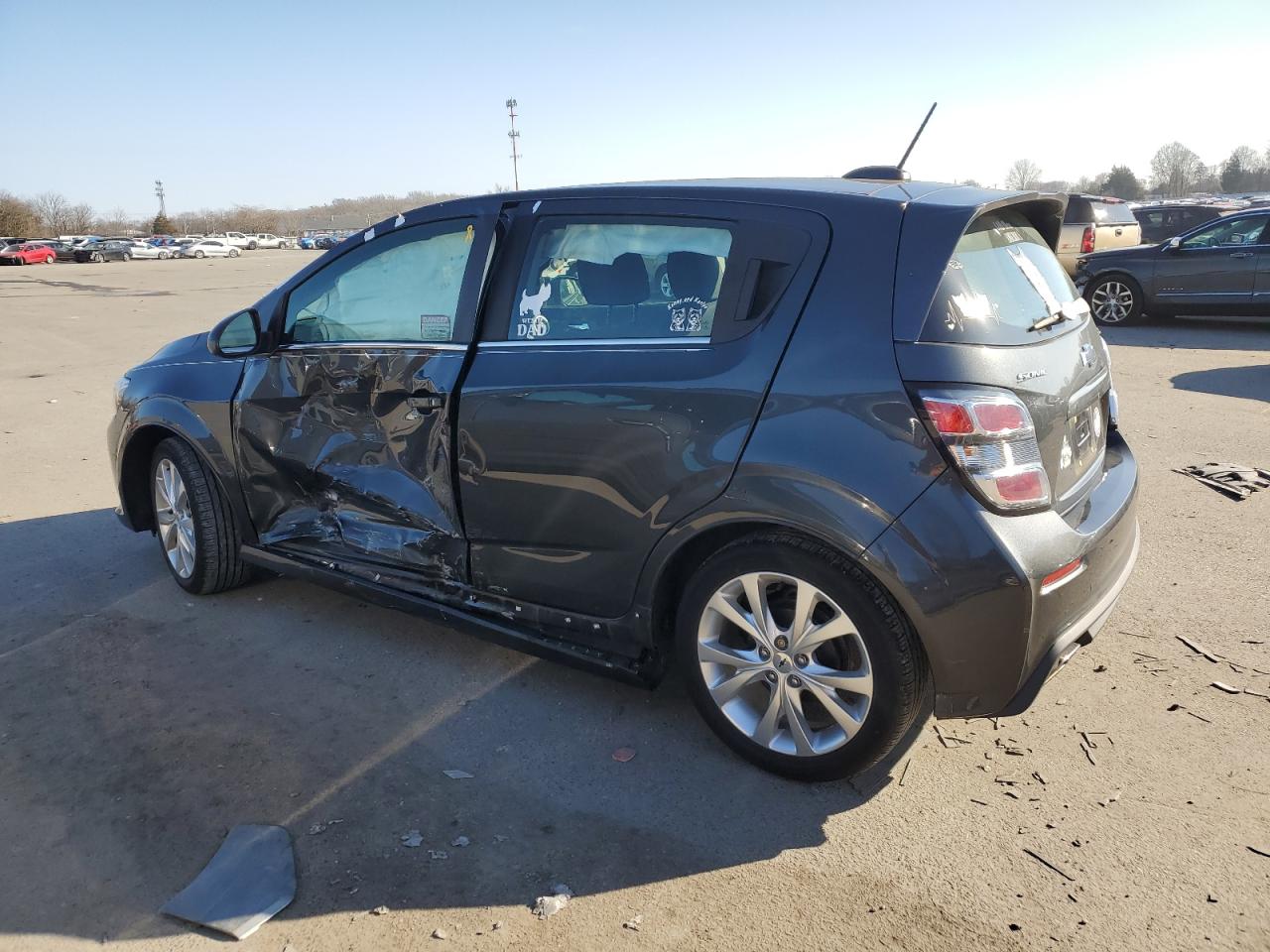 Image 2 of 2018 CHEVROLET SONIC LT 2018 with VIN 1G1JD6SG4J4124863