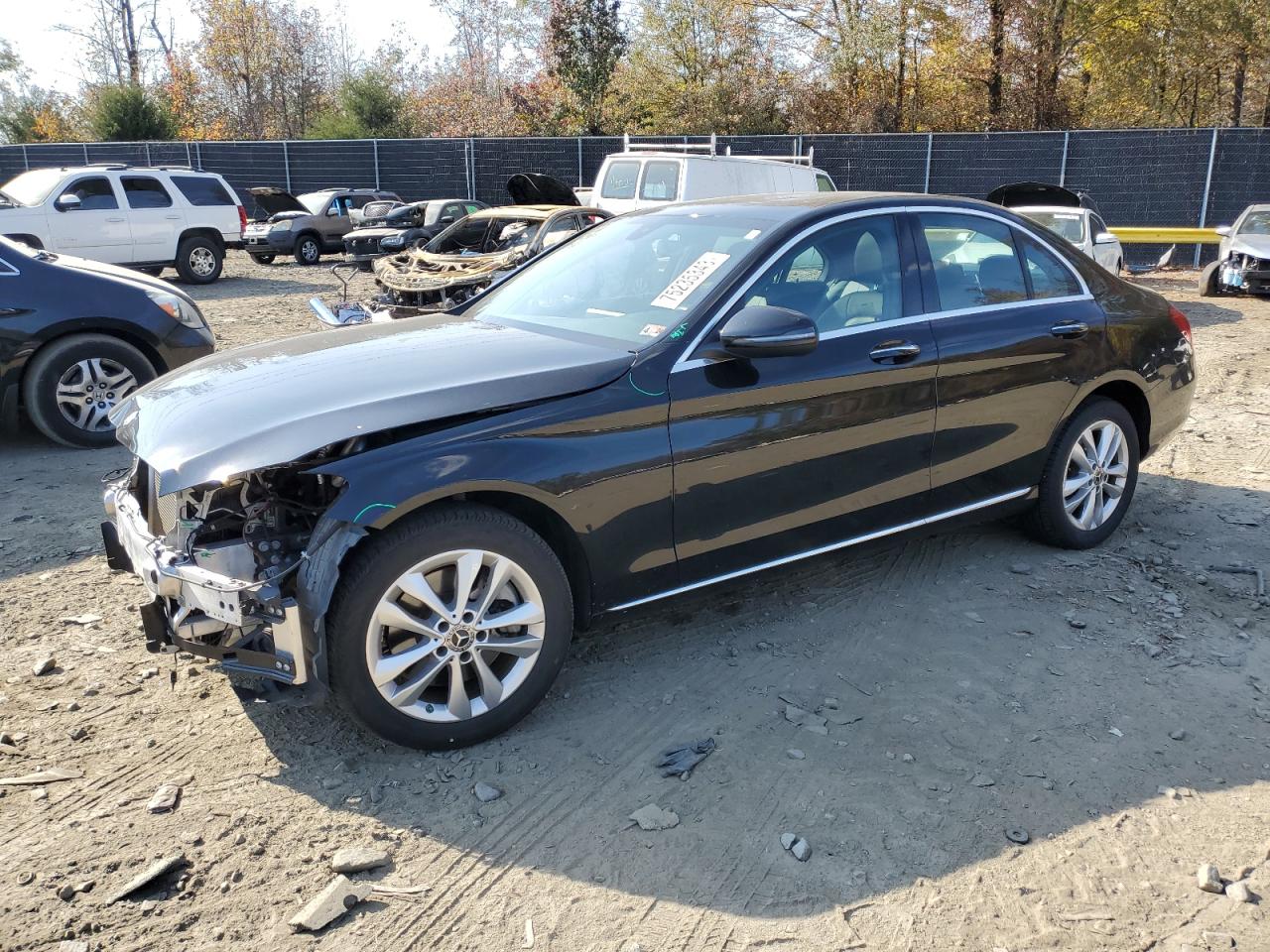 Изображение 1 2020 MERCEDES-BENZ C 300 4MATIC 2020 с VIN WDDWF8EB3LR550624